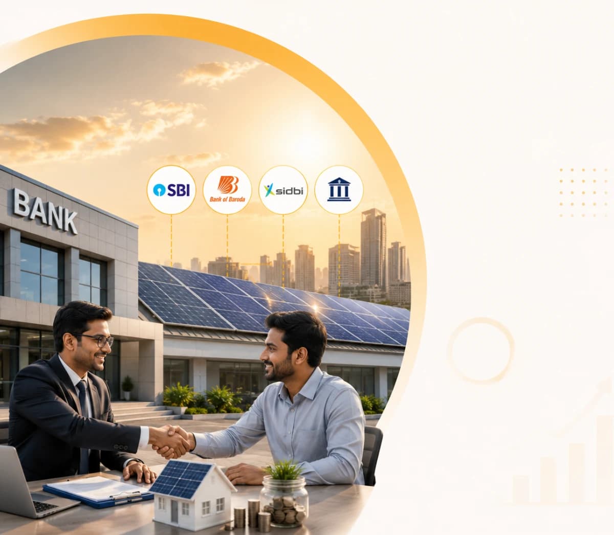 Banks Are Funding Solar Now: SBI, BoB, SIDBI And It's Easier Than You Think - Solar energy article by Enersol