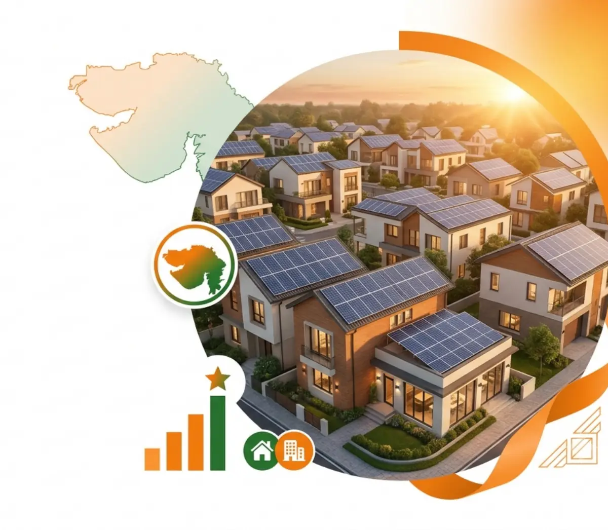 Gujarat Among India’s Top Rooftop Solar States: What It Means for Local Homes and Businesses - Solar energy article by Enersol