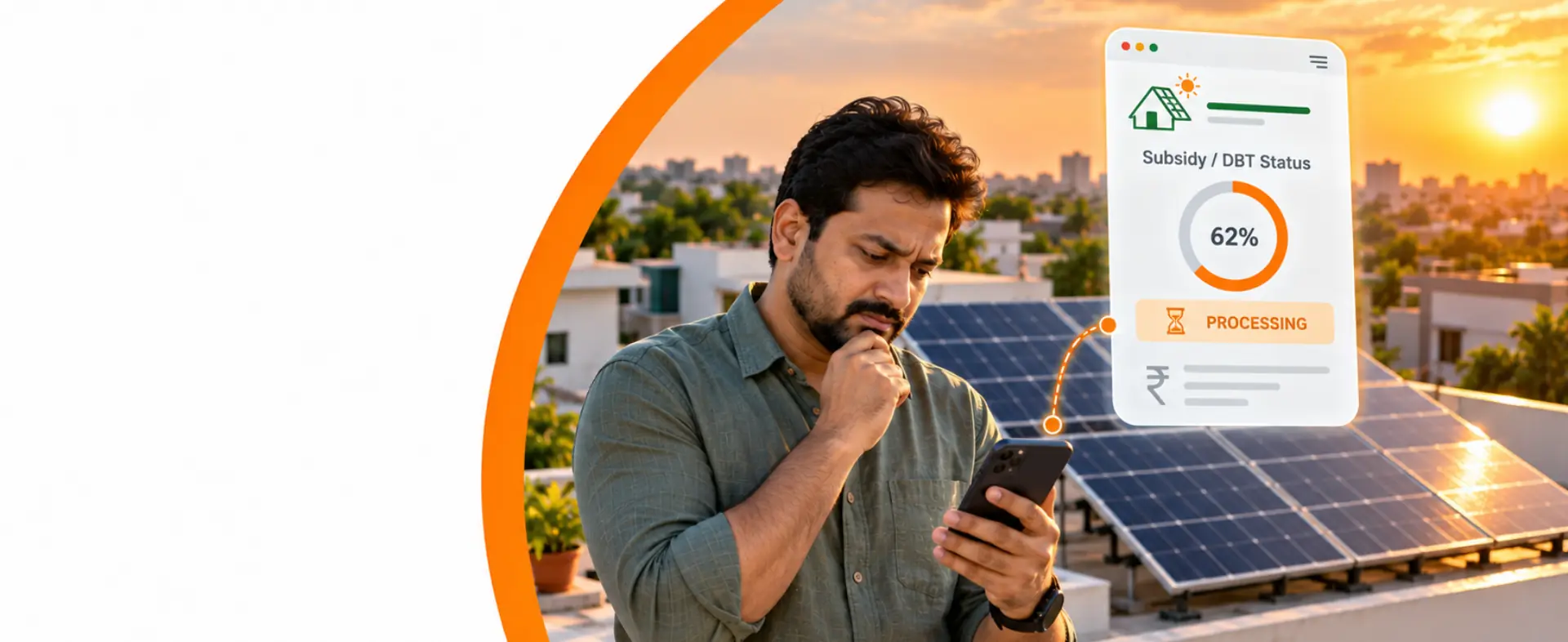 PM Surya Ghar Subsidy Stuck? What to Do When Your Rooftop Solar Subsidy Gets Delayed - Solar energy article by Enersol