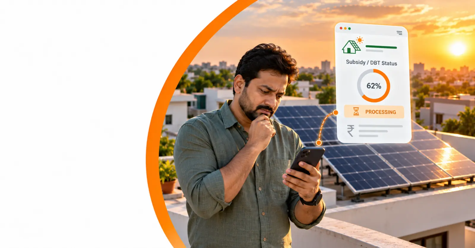 PM Surya Ghar Subsidy Stuck? What to Do When Your Rooftop Solar Subsidy Gets Delayed - Solar energy article by Enersol