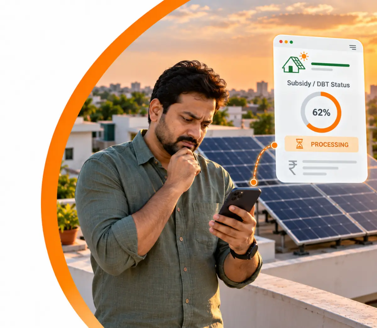 PM Surya Ghar Subsidy Stuck? What to Do When Your Rooftop Solar Subsidy Gets Delayed - Solar energy article by Enersol