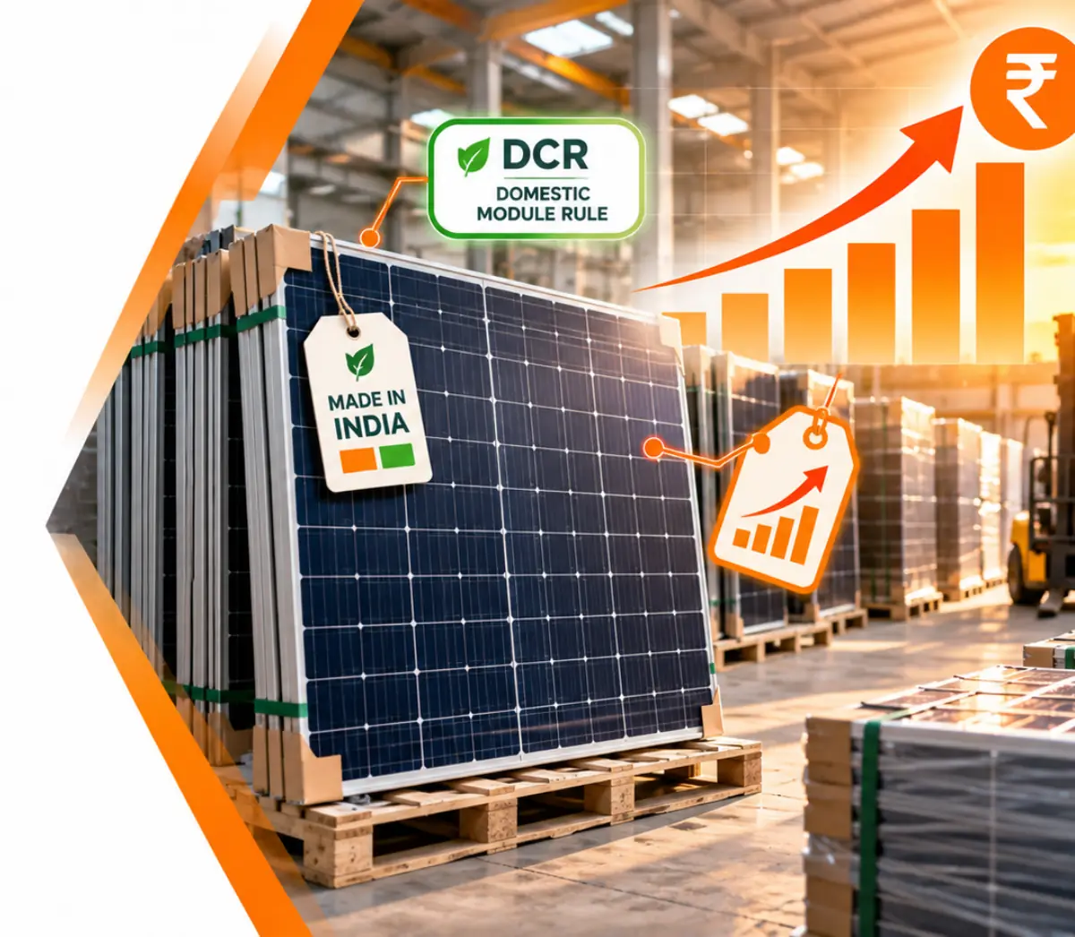 Solar Panel Prices in 2026: Why Domestic (DCR) Modules Are Getting More Expensive - Solar energy article by Enersol