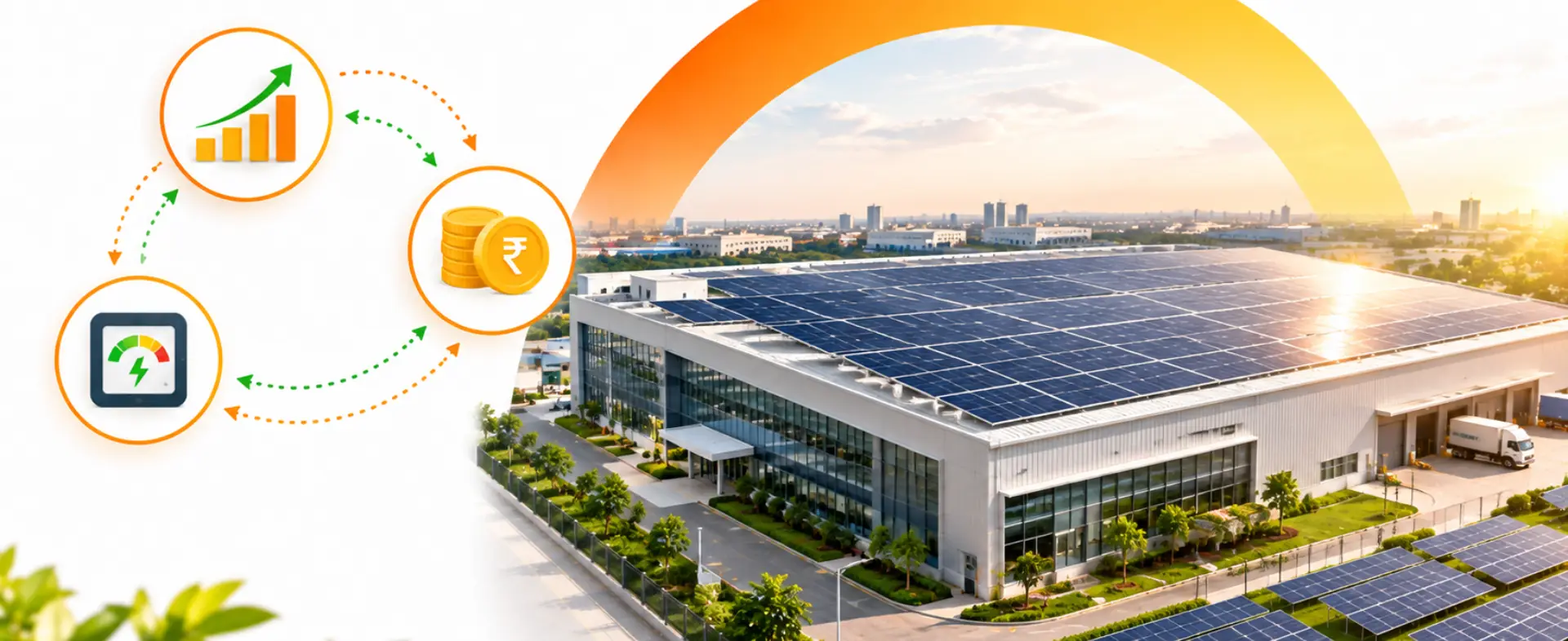 Commercial Solar: ROI Analysis for Businesses in India (2026 Guide) - Read full article about solar energy Commercial Solar: ROI Analysis for Businesses in India (2026 Guide) - Solar energy article by Enersol