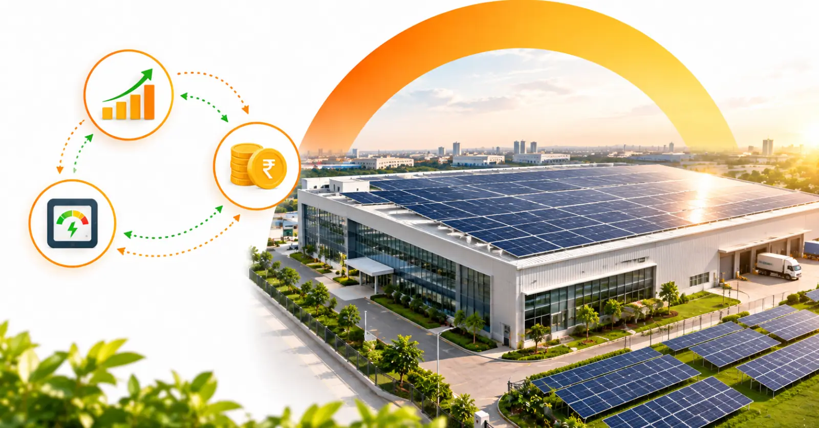 Commercial Solar: ROI Analysis for Businesses in India (2026 Guide) - Read full article about solar energy Commercial Solar: ROI Analysis for Businesses in India (2026 Guide) - Solar energy article by Enersol