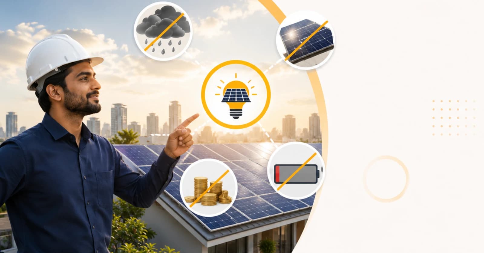Common Myths About Solar Energy Busted by Experts - Read full article about solar energy Common Myths About Solar Energy Busted by Experts - Solar energy article by Enersol