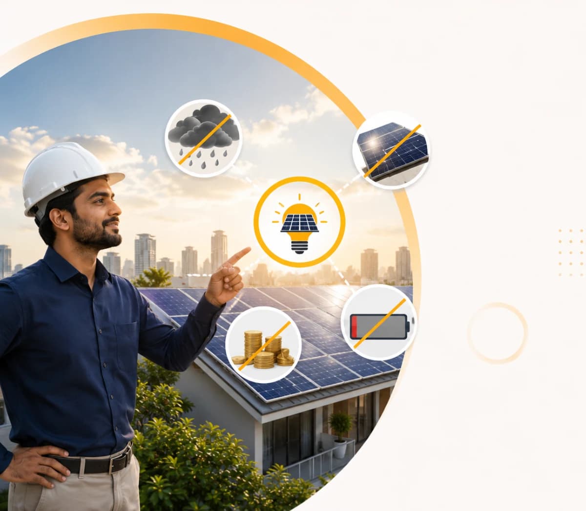 Common Myths About Solar Energy Busted by Experts - Read full article about solar energy Common Myths About Solar Energy Busted by Experts - Solar energy article by Enersol