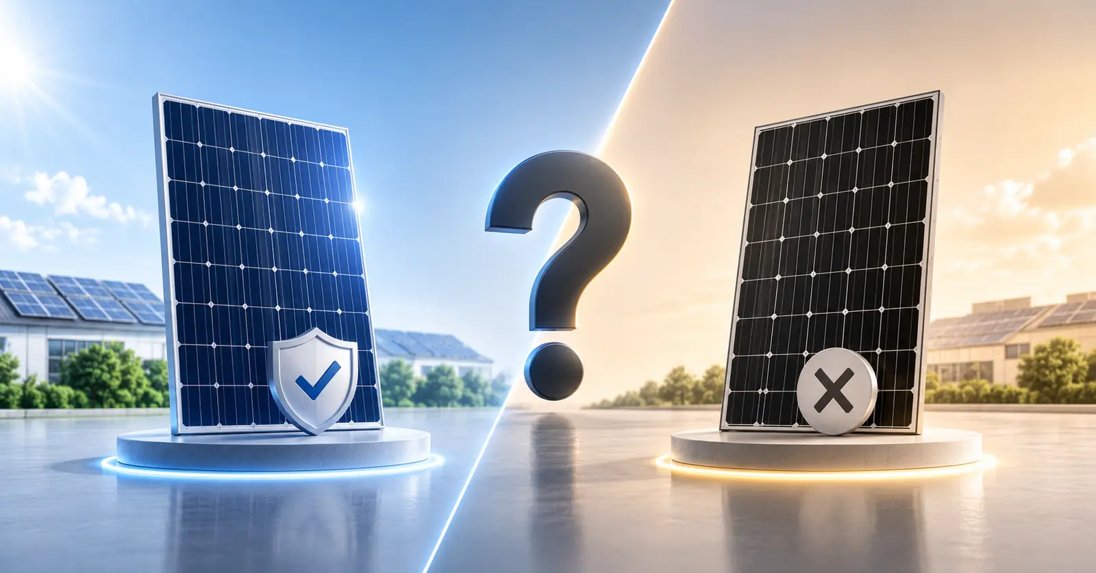DCR vs. Non-DCR Solar Panels: Which One Should You Pick? - Read full article about solar energy DCR vs. Non-DCR Solar Panels: Which One Should You Pick? - Solar energy article by Enersol