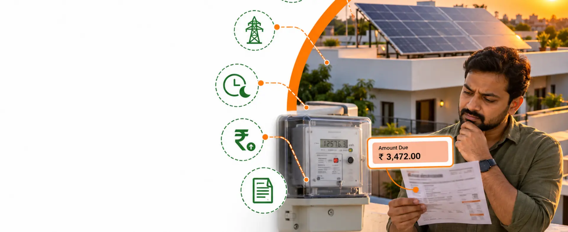Why Your Electricity Bill Isn’t Dropping to Zero Even After Rooftop Solar Installation - Read full article about solar energy Why Your Electricity Bill Isn’t Dropping to Zero Even After Rooftop Solar Installation - Solar energy article by Enersol