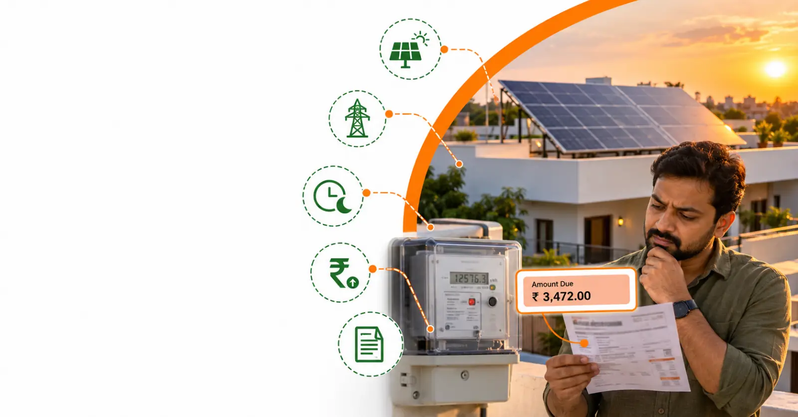 Why Your Electricity Bill Isn’t Dropping to Zero Even After Rooftop Solar Installation - Read full article about solar energy Why Your Electricity Bill Isn’t Dropping to Zero Even After Rooftop Solar Installation - Solar energy article by Enersol
