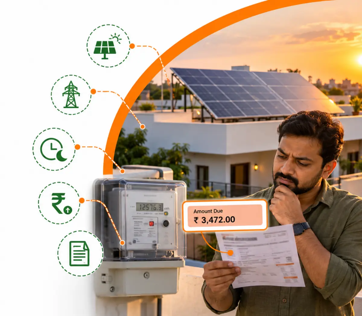 Why Your Electricity Bill Isn’t Dropping to Zero Even After Rooftop Solar Installation - Read full article about solar energy Why Your Electricity Bill Isn’t Dropping to Zero Even After Rooftop Solar Installation - Solar energy article by Enersol
