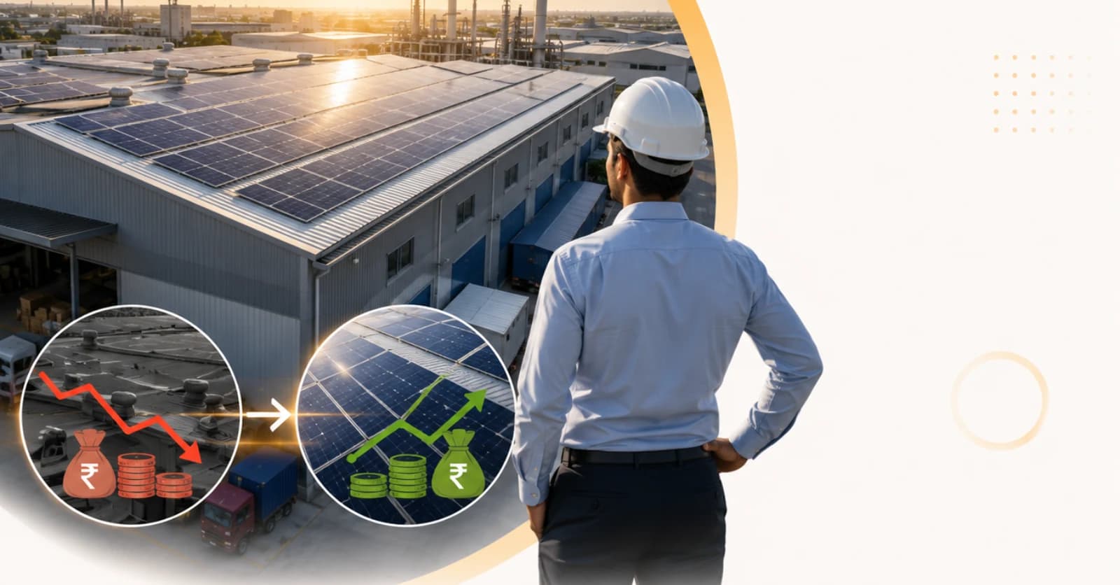 Your Factory Roof Is Wasting Money Every Day. Here's the Fix. - Read full article about solar energy Your Factory Roof Is Wasting Money Every Day. Here's the Fix. - Solar energy article by Enersol