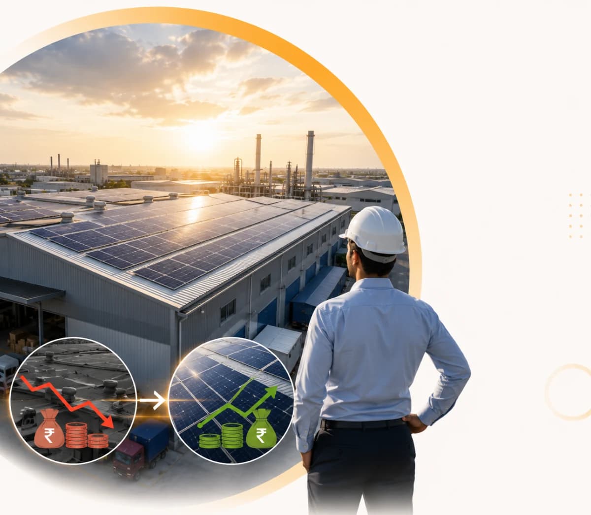 Your Factory Roof Is Wasting Money Every Day. Here's the Fix. - Read full article about solar energy Your Factory Roof Is Wasting Money Every Day. Here's the Fix. - Solar energy article by Enersol