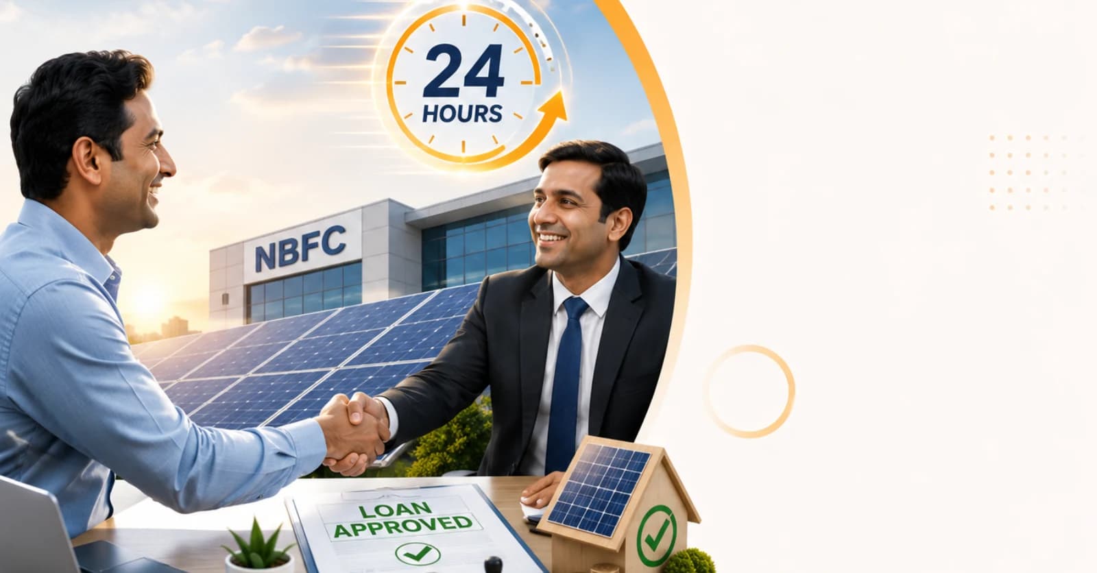 What Happens When an NBFC Says Yes to Your Solar Loan in 24 Hours? - Read full article about solar energy What Happens When an NBFC Says Yes to Your Solar Loan in 24 Hours? - Solar energy article by Enersol