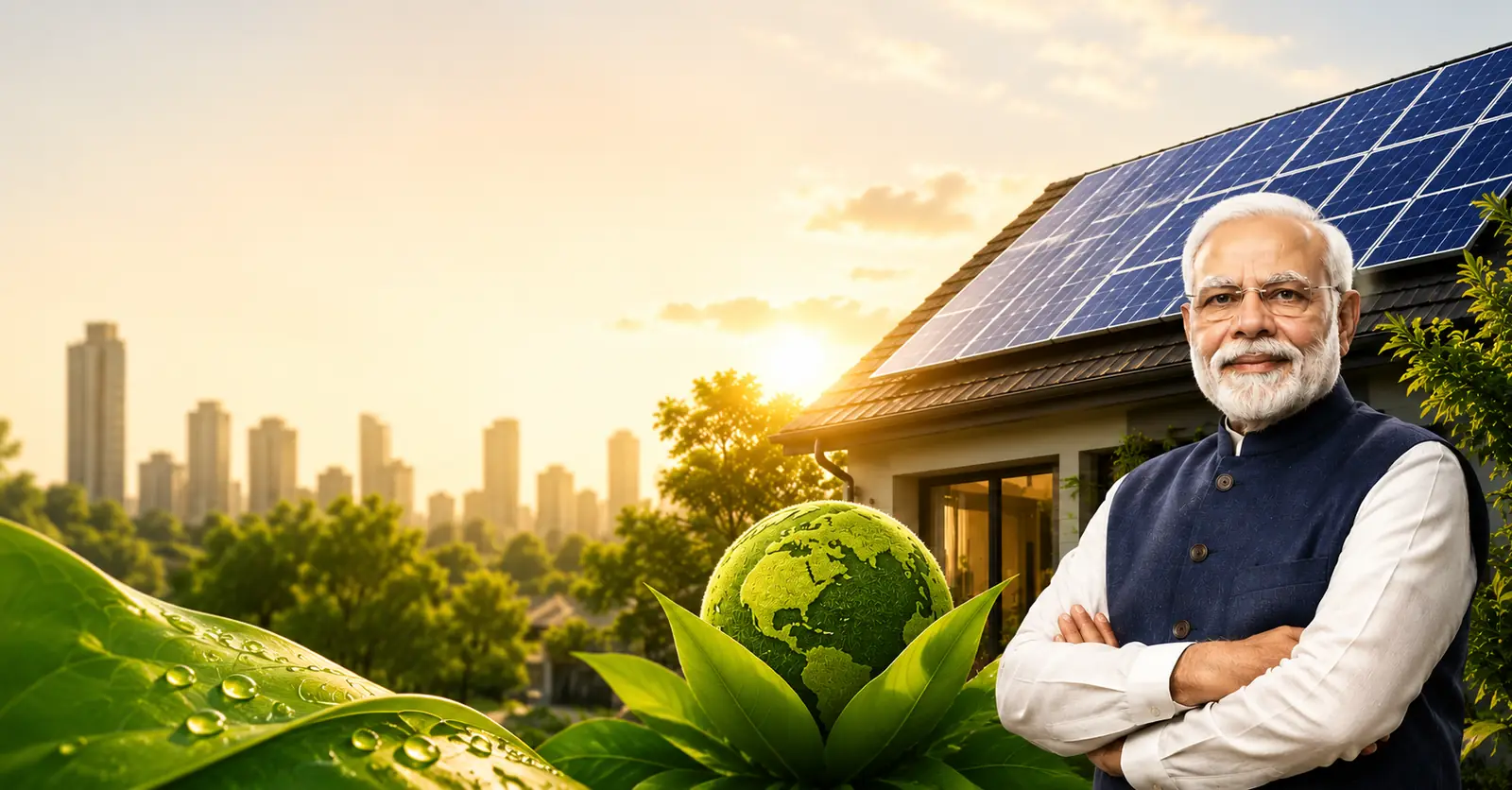 PM Surya Ghar Yojana + Zero EMI Solar: How to Stack Both and Pay Almost Nothing - Read full article about solar energy PM Surya Ghar Yojana + Zero EMI Solar: How to Stack Both and Pay Almost Nothing - Solar energy article by Enersol