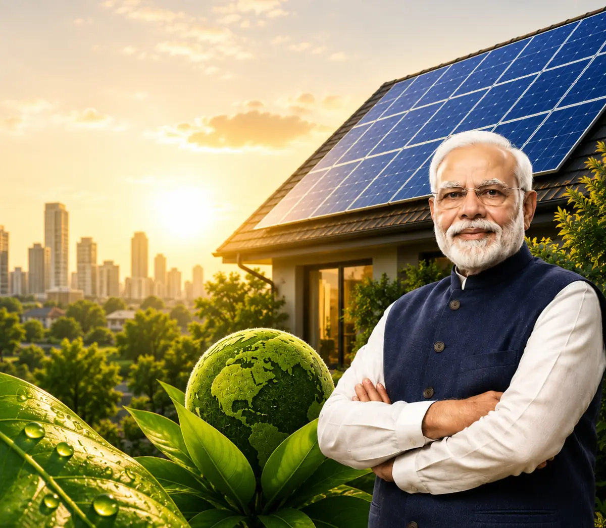 PM Surya Ghar Yojana + Zero EMI Solar: How to Stack Both and Pay Almost Nothing - Read full article about solar energy PM Surya Ghar Yojana + Zero EMI Solar: How to Stack Both and Pay Almost Nothing - Solar energy article by Enersol