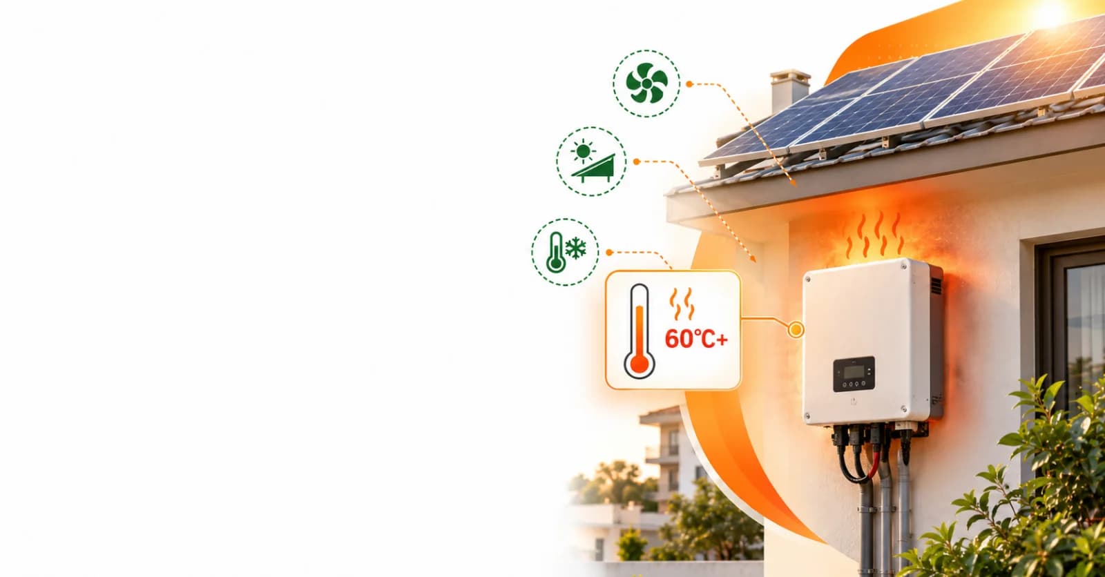 How Poor Inverter Placement Affects Solar Panel Performance and Overheating - Read full article about solar energy How Poor Inverter Placement Affects Solar Panel Performance and Overheating - Solar energy article by Enersol