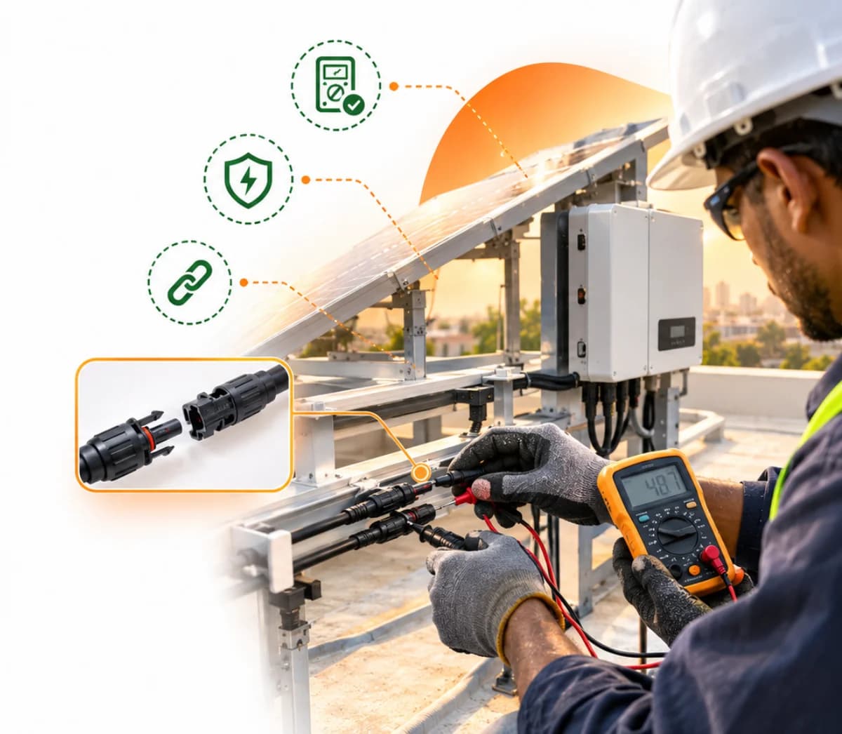 Loose Wiring and Bad Electrical Connections: A Hidden Risk in Home Solar Systems - Read full article about solar energy Loose Wiring and Bad Electrical Connections: A Hidden Risk in Home Solar Systems - Solar energy article by Enersol