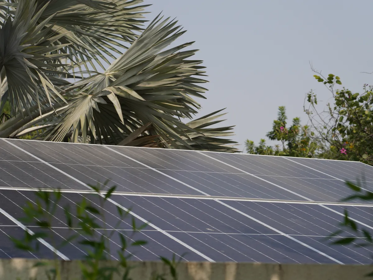 Enersol solar installation — Ground-Mounted Solar · Gujarat