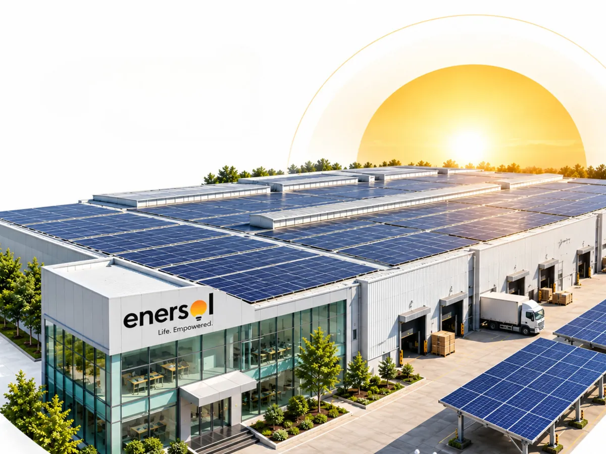 Captive Solar - Ground Mount Solar solar installation service Captive solar plant powering an industrial campus, a captive solar solutions provider in India