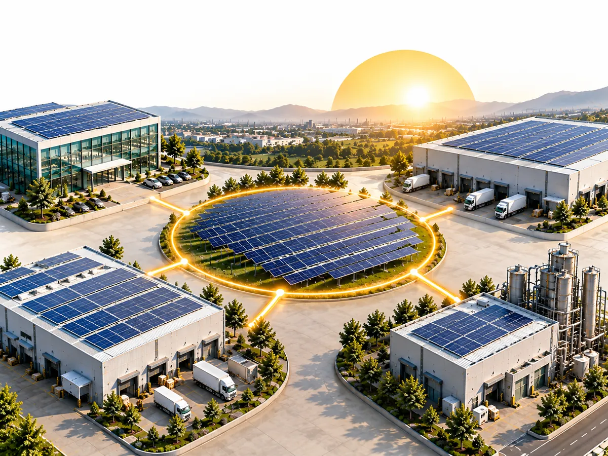 Several business units sharing one group captive solar plant, a group captive solar solutions provider in India